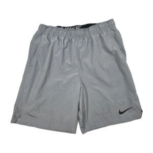 Mens Nike DriFit Woven Lightweight Training Shorts Gray Medium 30x8